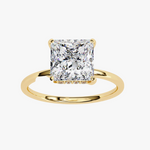Callisto Diamond Solitaire Ring