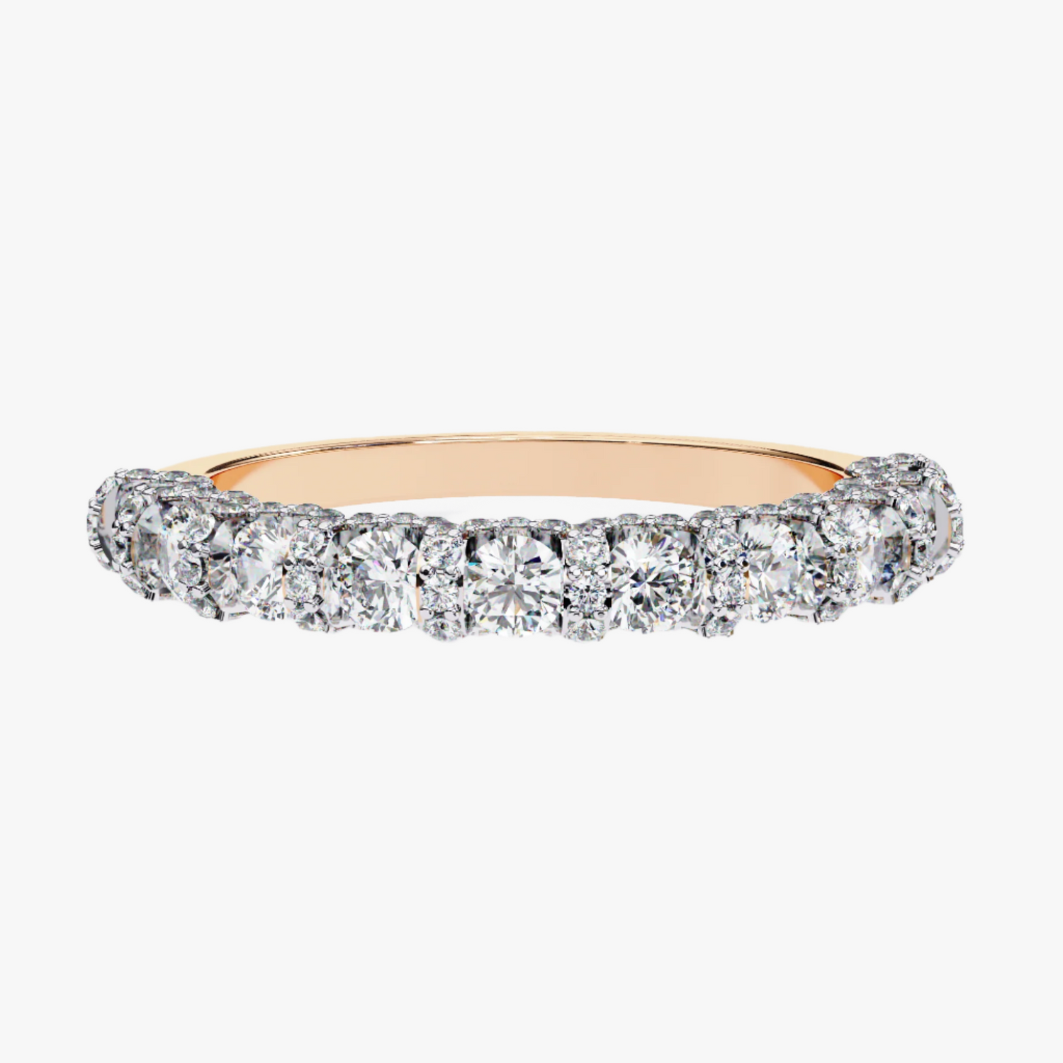 Zinnia Diamond Band