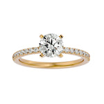 Nora Diamond Solitaire Ring