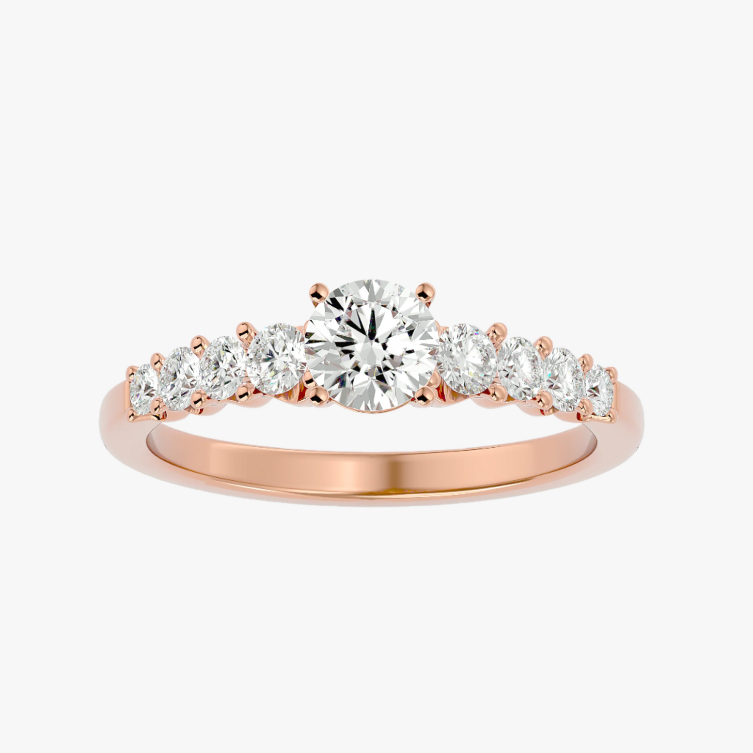 Ariel Diamond Solitaire Ring