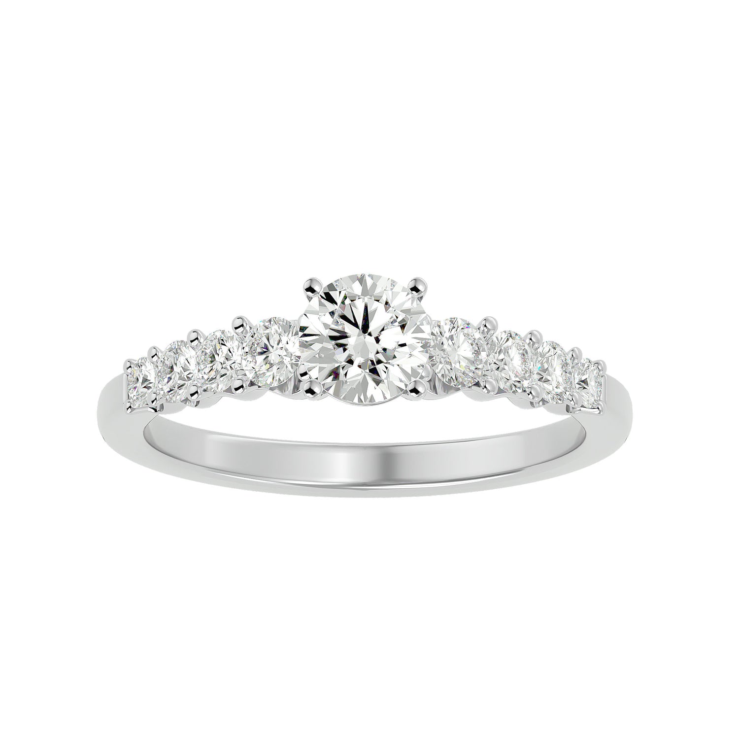 Ariel Diamond Solitaire Ring