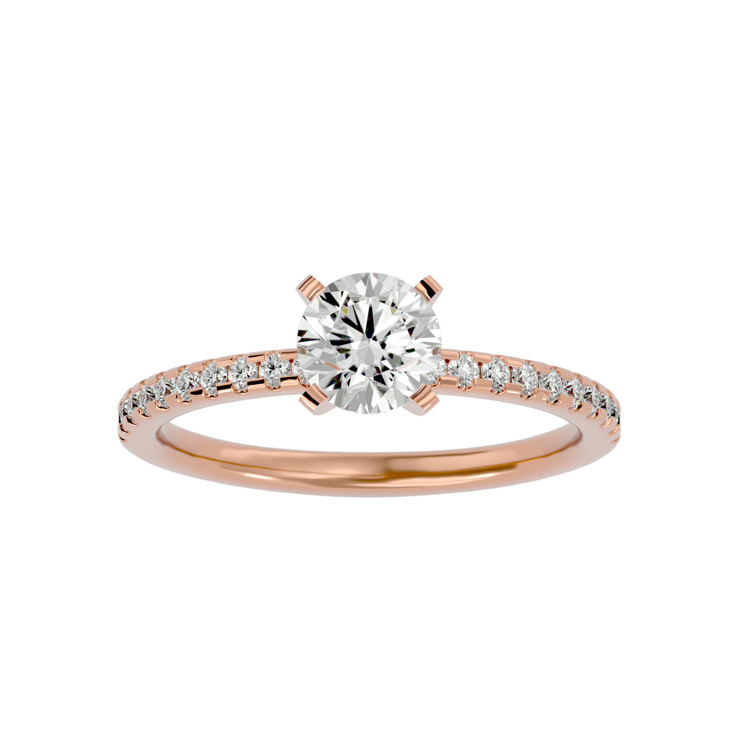 Verve Diamond Solitaire Ring