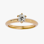Zavian Diamond Solitaire Ring