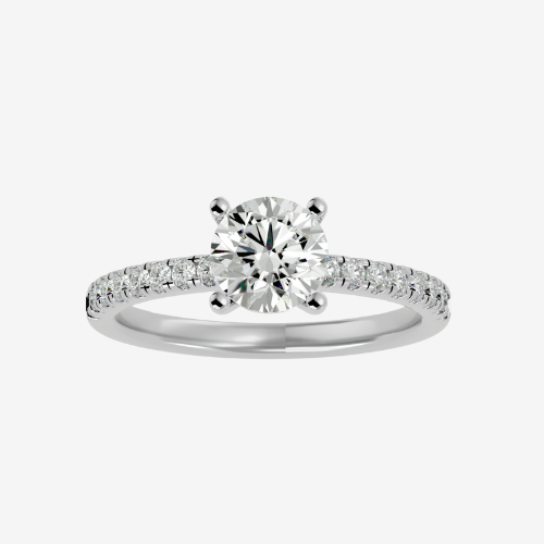 Alyssa Diamond Solitaire Ring