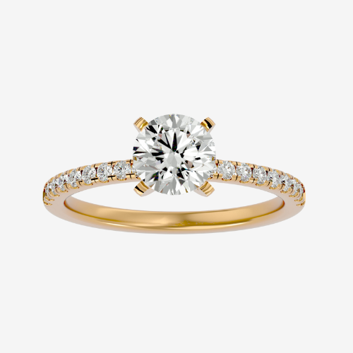 Nora Diamond Solitaire Ring