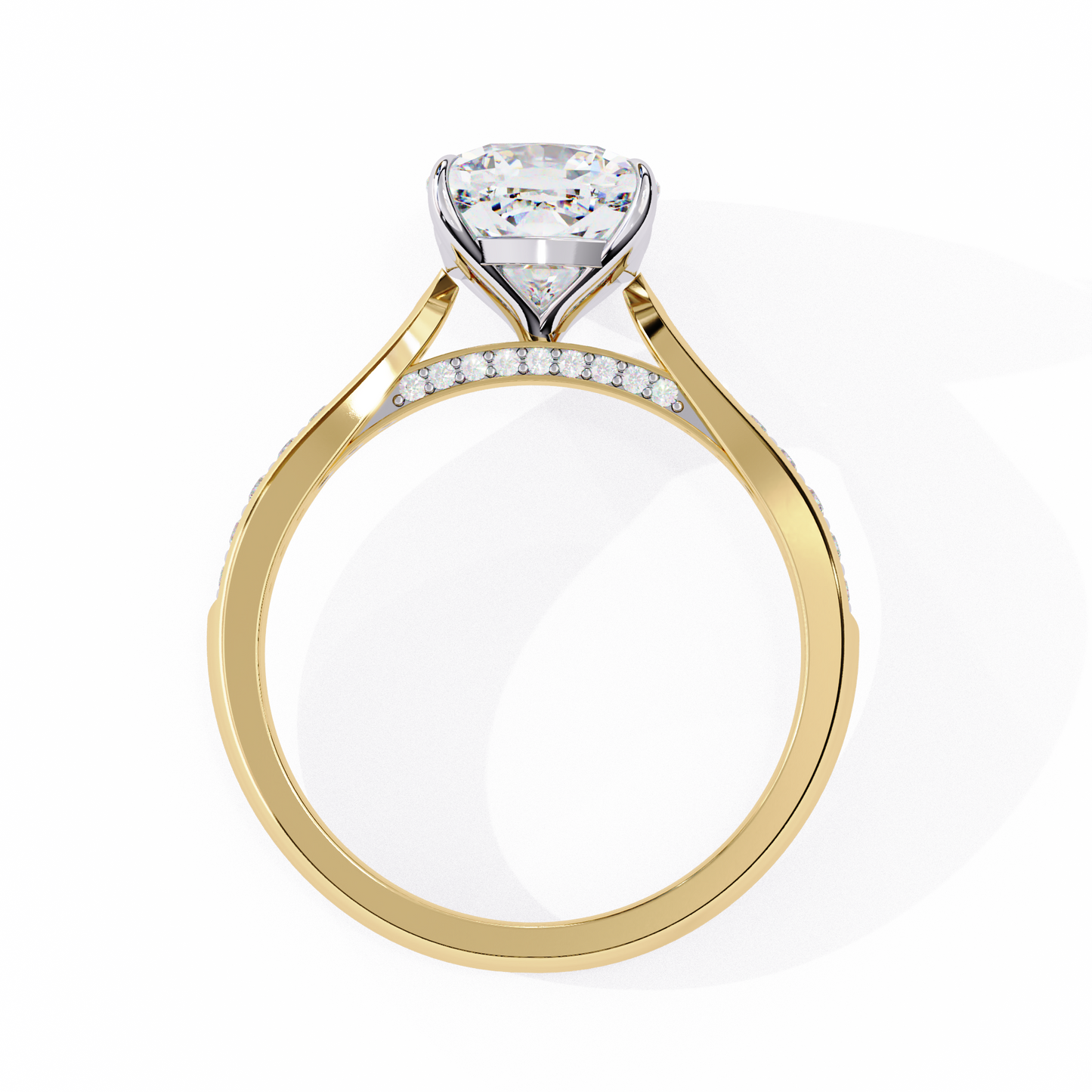 Allosia Diamond Solitaire Ring