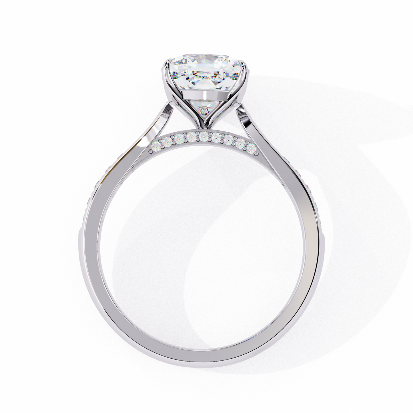 Allosia Diamond Solitaire Ring