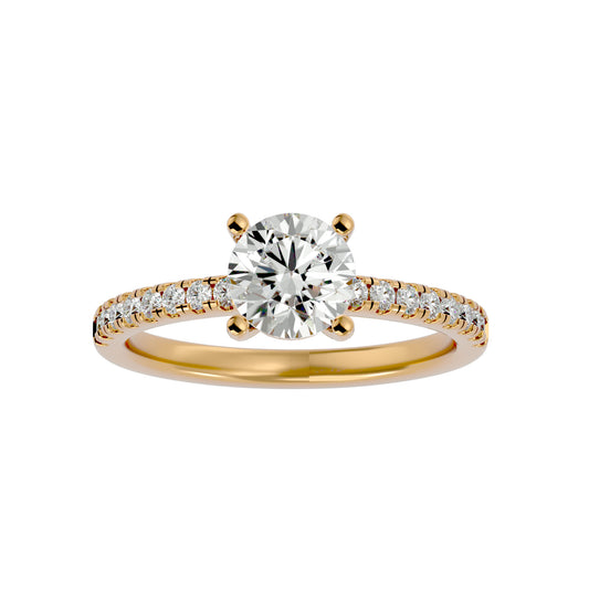 Alyssa Diamond Solitaire Ring