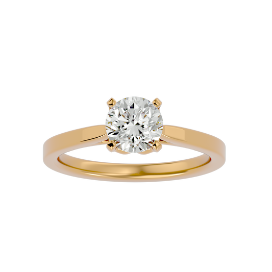 Aria Diamond Solitaire Ring